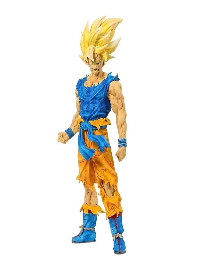 KENMA DBZ Super Saiyan Son Goku Excellent 43 Cms Action Figure Anime Model Statue Toy Collectibles Gift Model 2 - Image 2